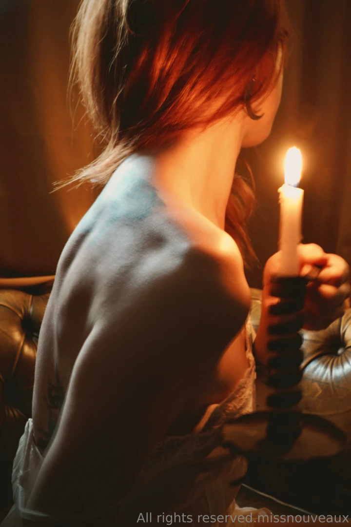 Candlelight is how i like to hear you say my name 