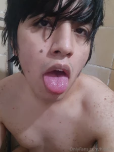 Playing a little before taking a bath part 1