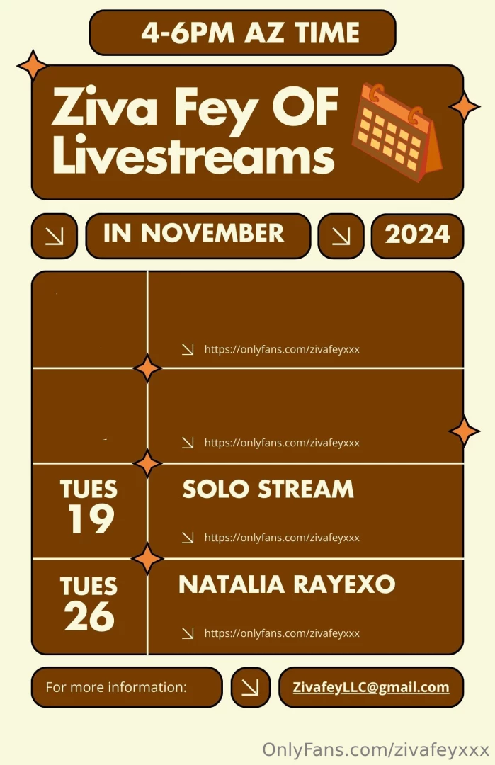 Tomorrow nov 19th from 4-6 pm az time i will be live on cam right here 