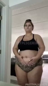 Always show exxxtra luv to my belly fyp bbw thick curvygirl chubby