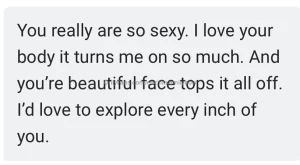 He said it best love getting these sweet messages from you guys are