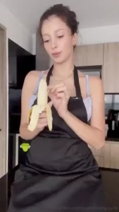 Slutty chef at your service babe ready to serve up some pleasure in part 3