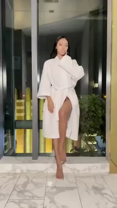 Tip me below this post to drop the robe 