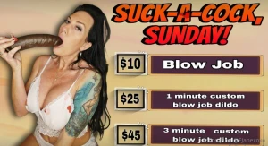 Suck-a-cock sunday is here and i m hungry which one s making you throb