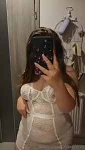 First outfit tried on how do you like it in the picture my tummy is part 9