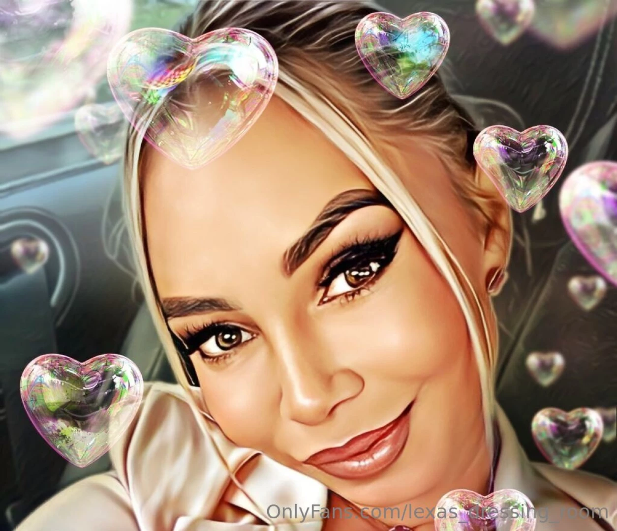 Here some cartoon art work portraits from my nice fan message me with part 3 