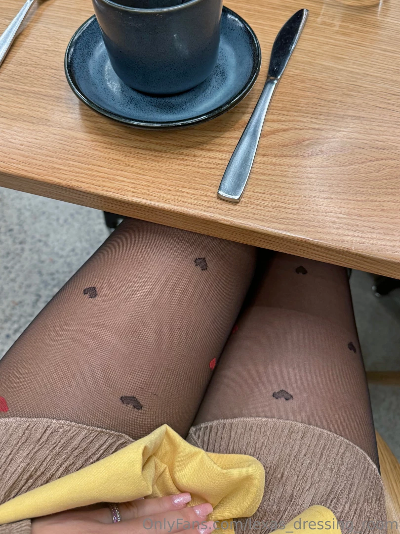 Lunch time choose your place - above the table or underneath part 1 