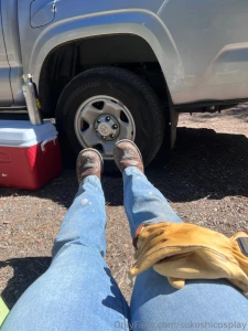 I was building a deck yesterday and had no service for a long while part 3