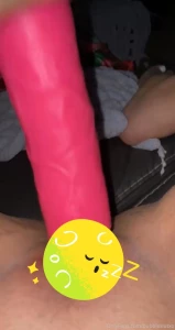 Watch me fuck my tight pussy with my new favorite toy