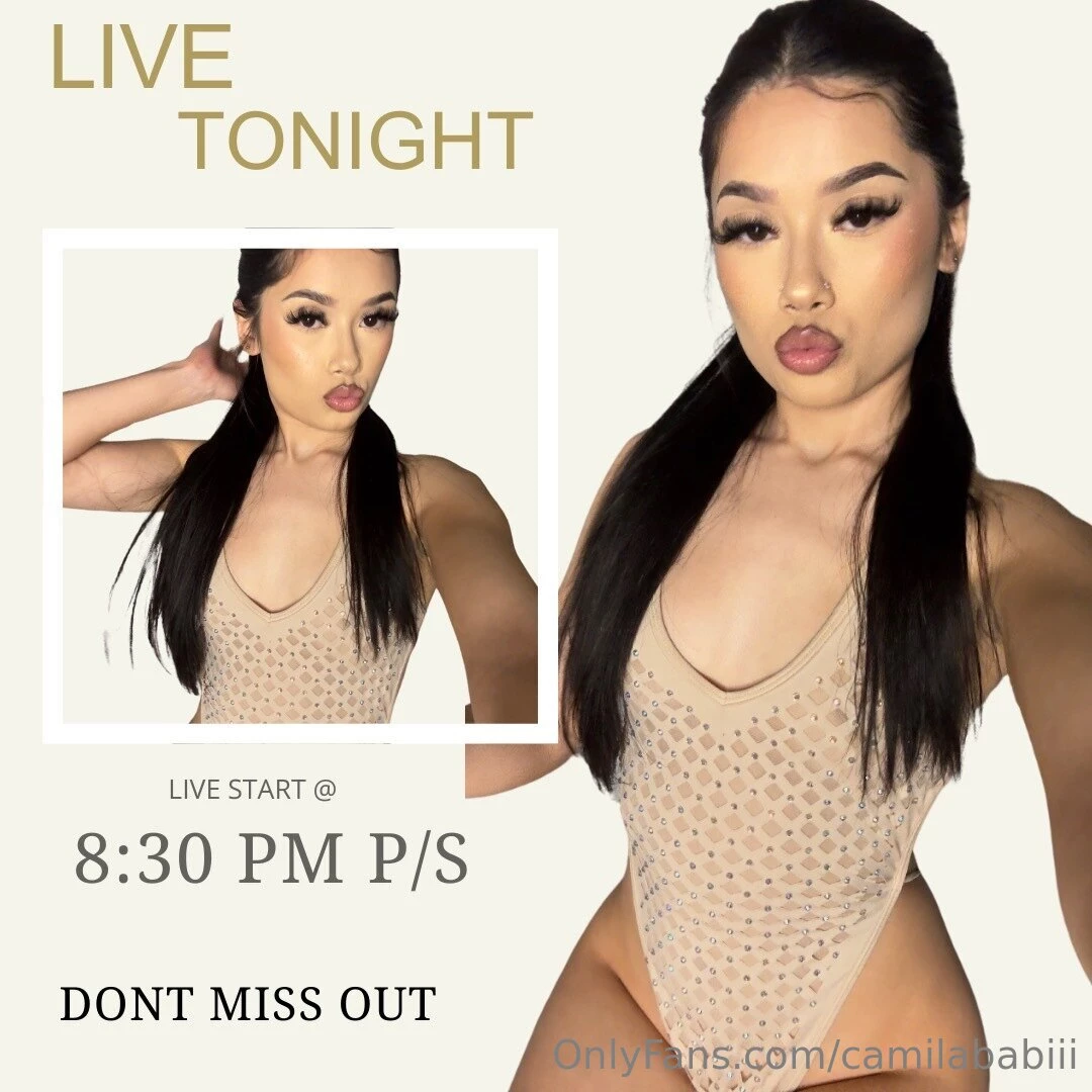 Going live tonight make sure not to be late daddy you don t wanna miss 
