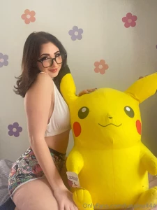 Pikachu has seen me do some nasty things on this bed you want to see part 1