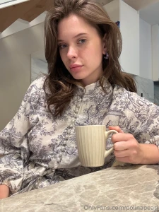 Sipping judging glowing