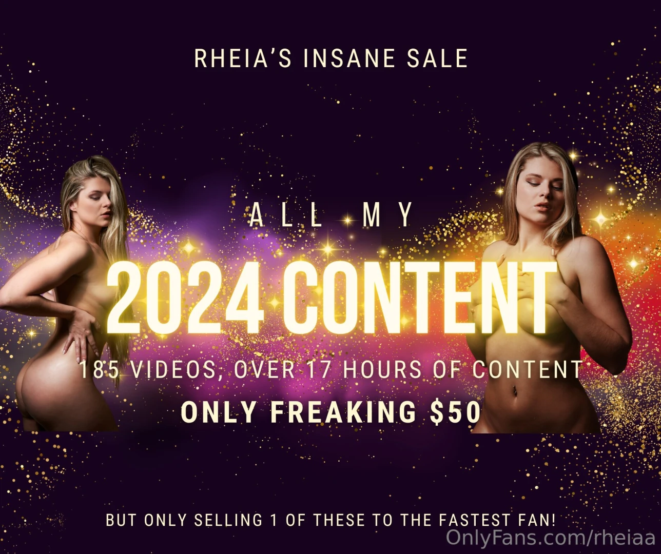 Luck is with you you can be the one lucky fan that can buy all my 2024 