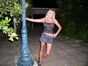 Outfit 1 - a simple jean skirt can be sexy part 1