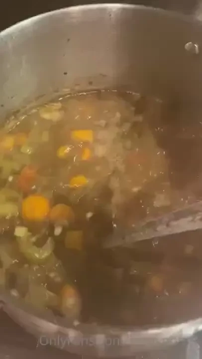 Does this turn u on homemade beef barley soup with homemade beef broth 