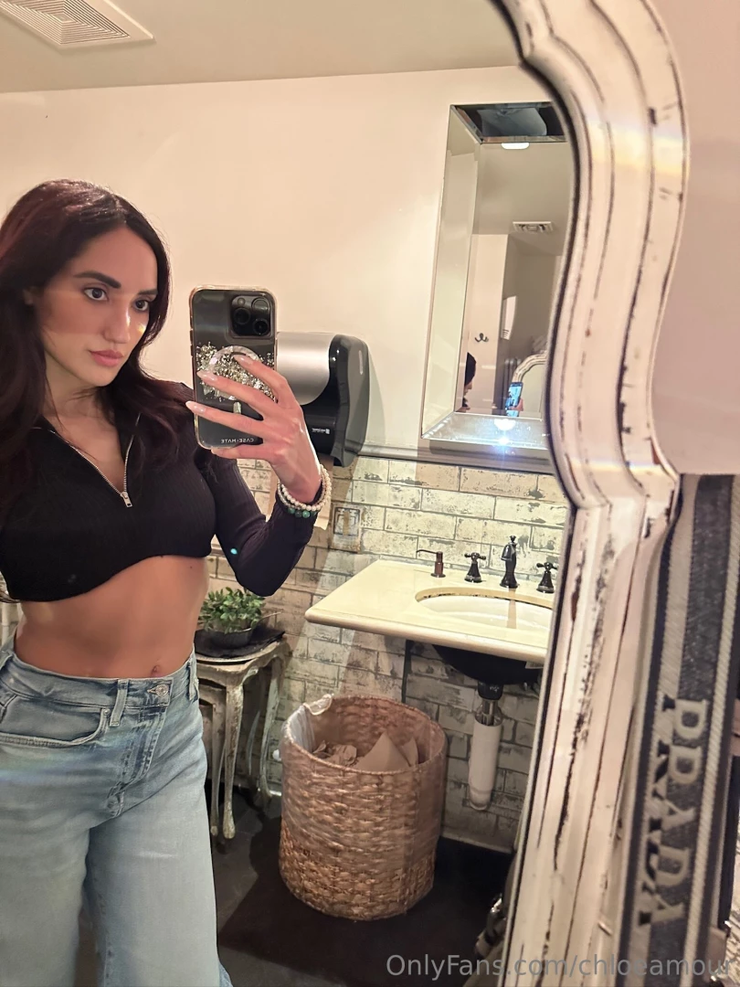 Bathroom selfies because why not 