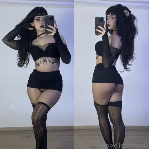 Free trial for all my goth loving gooners pixeljadevip https onlyfans