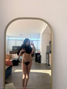 Are you keeping my panties on or are you gonna move it to the side so