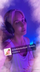 Live on twitch tap in and say hey invisiblestardust