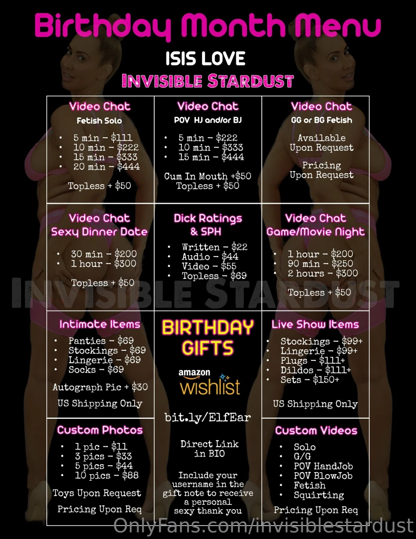 Birthday month menu get it while it s hot 