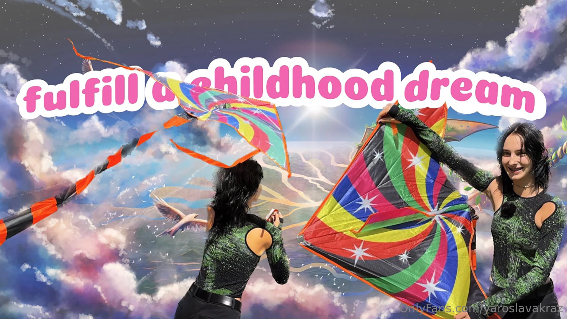 The new video is here in it i realize my longtime childhood dream and 