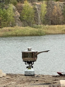 We went to the quarry with tents just enjoyed the views and relaxed in