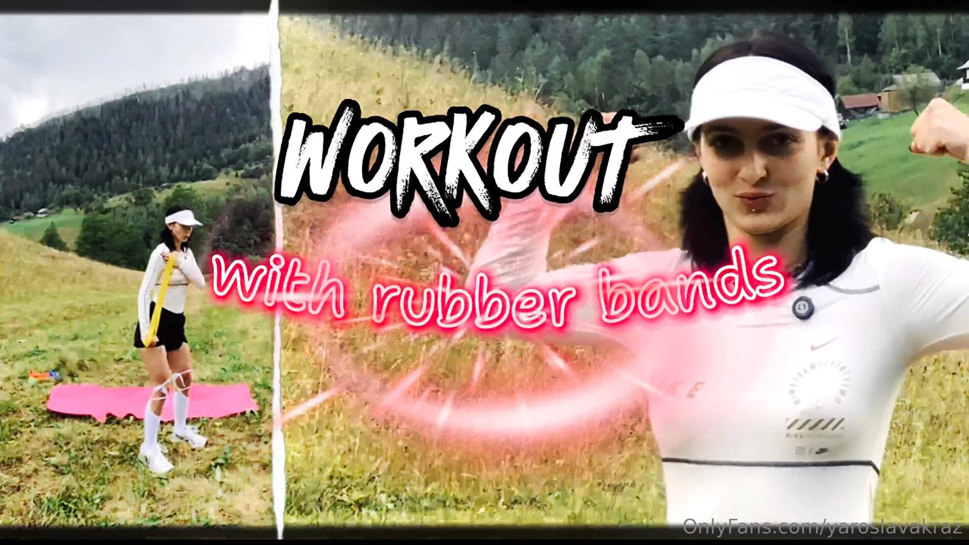 New video on my channel a full-body workout set against a breathtaking 