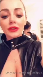 Isn t latex the thing ever watch me play with myself after squeezing