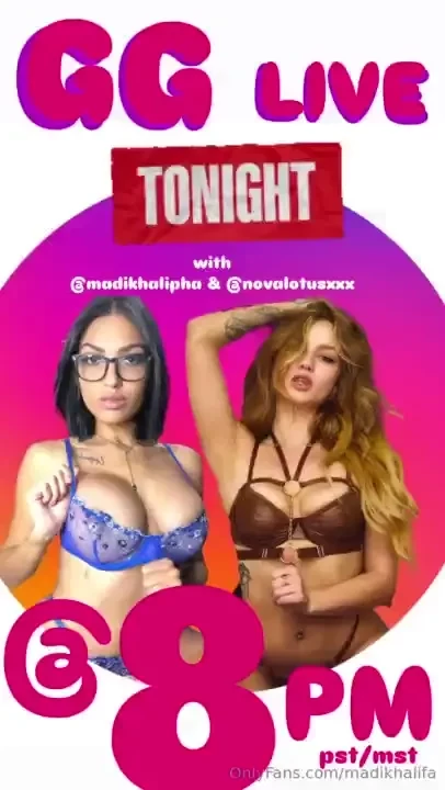 Hi daddies i finally get to go live with my sexy girlfriend tonight 