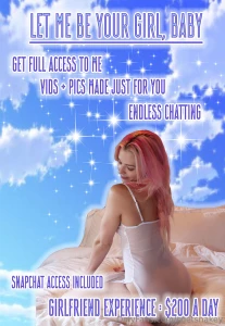 Hi babyyyy i ve updated my private 1on1 prices giving you money off