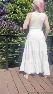 Do you think i m wearing underwear under this skirt