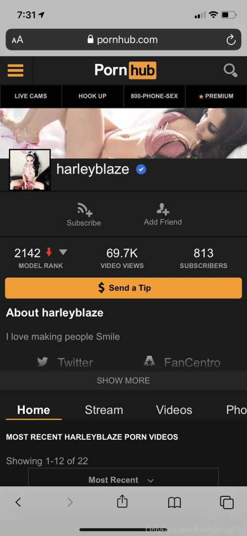 harleyblaze333 - Make shure you guys go support me btw there is 2 free full videos 