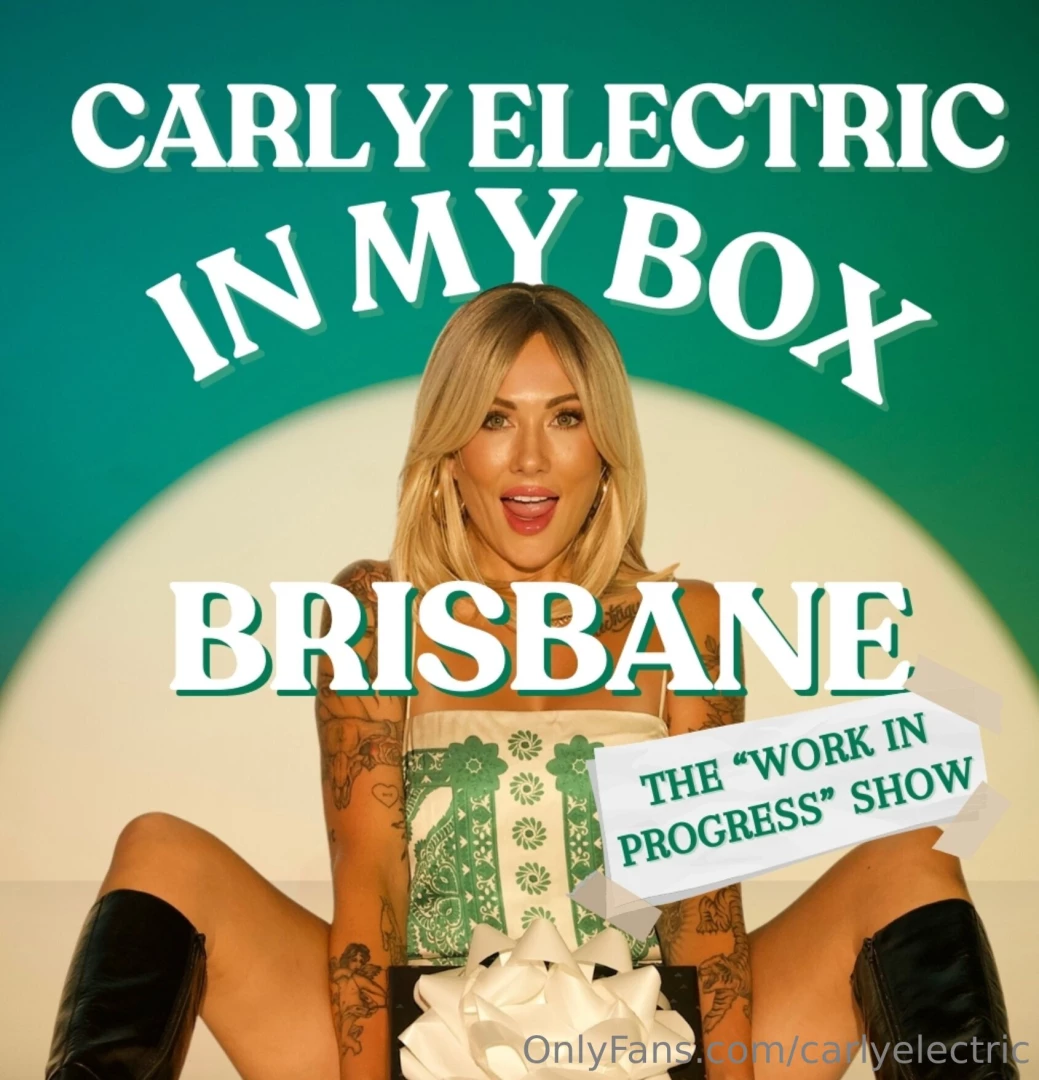 If you re from brisbane come to my show for anyone that buys a ticket 