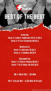 Best of the best - tuesday