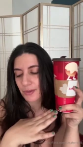 Afternoon coffee what do you think of my outfit