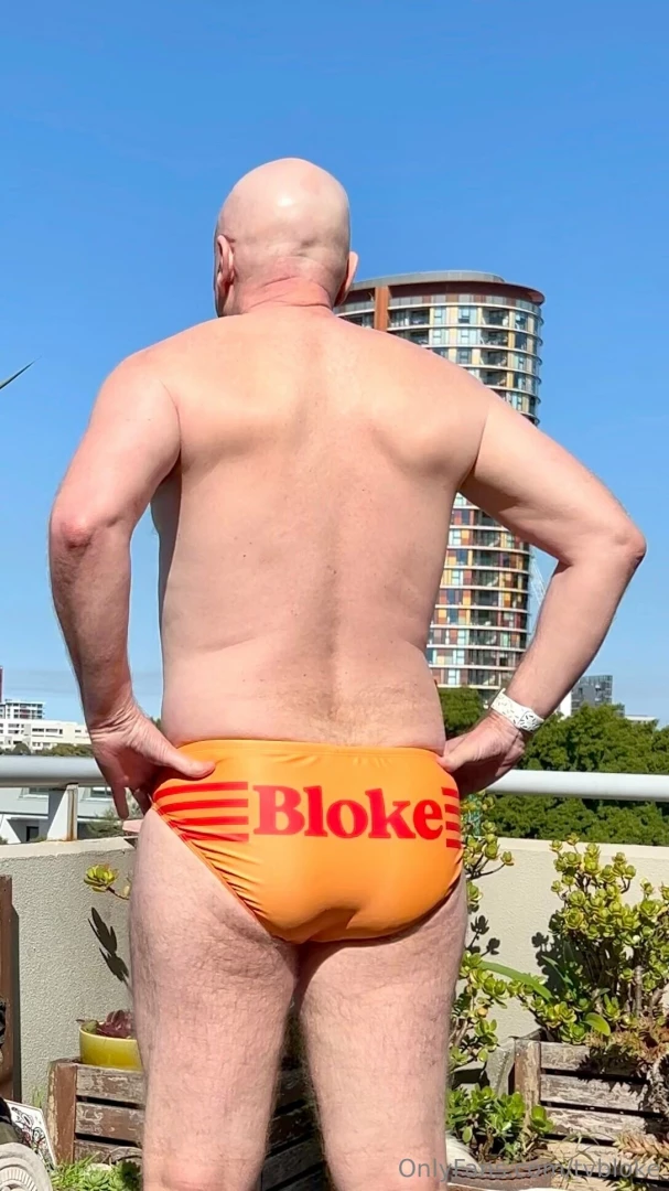 Got some new bloke budgy smugglers pool shoot soon part 1 