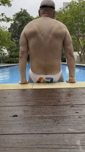 Let s get those white addicted es briefs wet