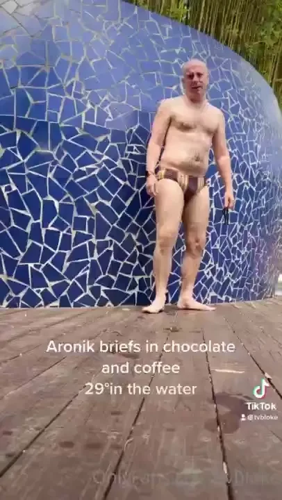 Aronik swimmers in chocolate and coffee arrived after a long 