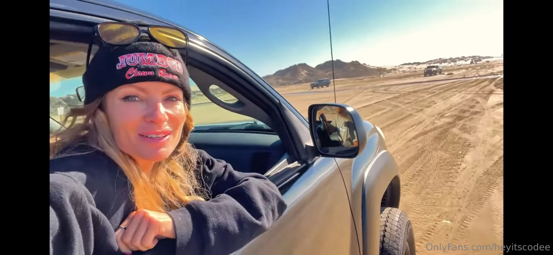 Truck in on the beach in pismo nbsp 