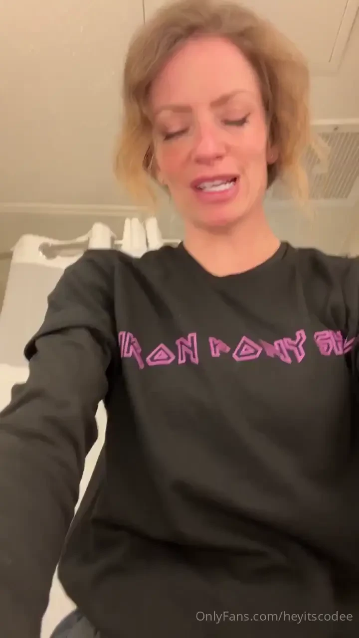 I m too tired to write a caption come watch me strip naked and touch part 1 