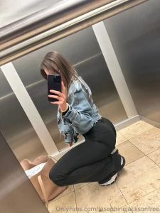 I swear the elevator just brings out my inner model this might have to part 1