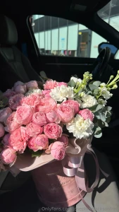 I have a soft spot for flowers do you like giving them slide into my