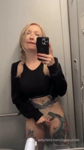 Right before someone knocked on the door swipe and turn your volume up