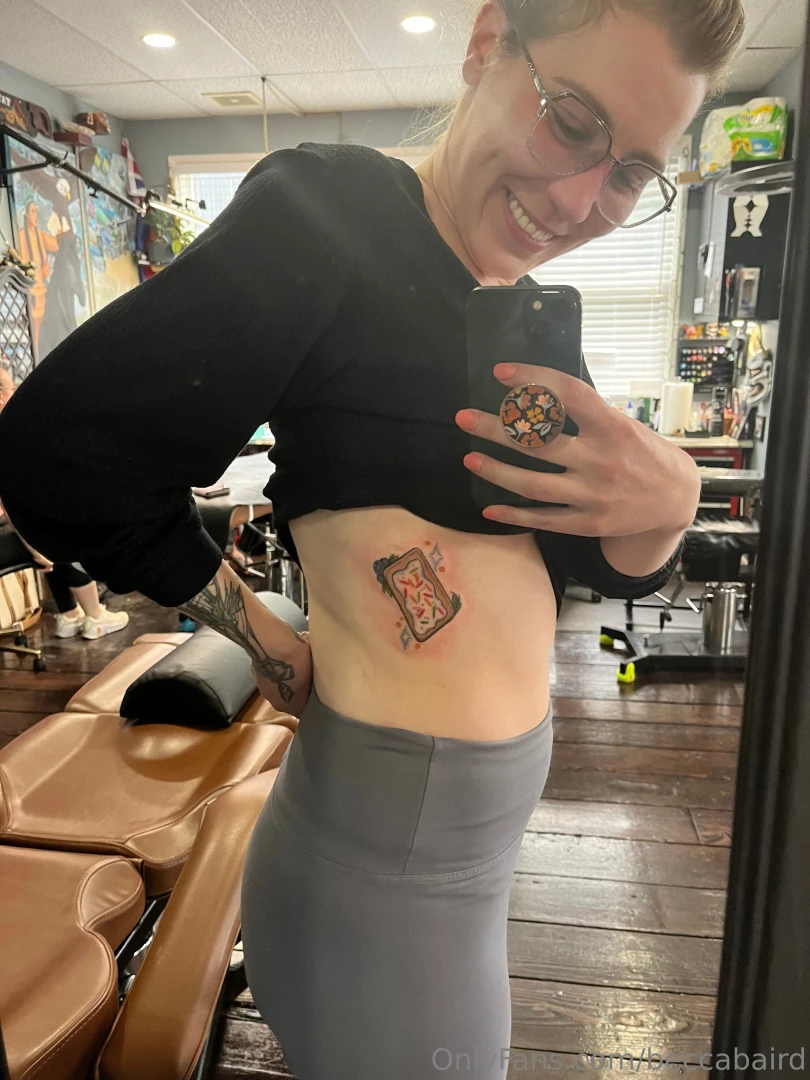 She s got fresh ink this is immediately after so it s very angry still part 1 