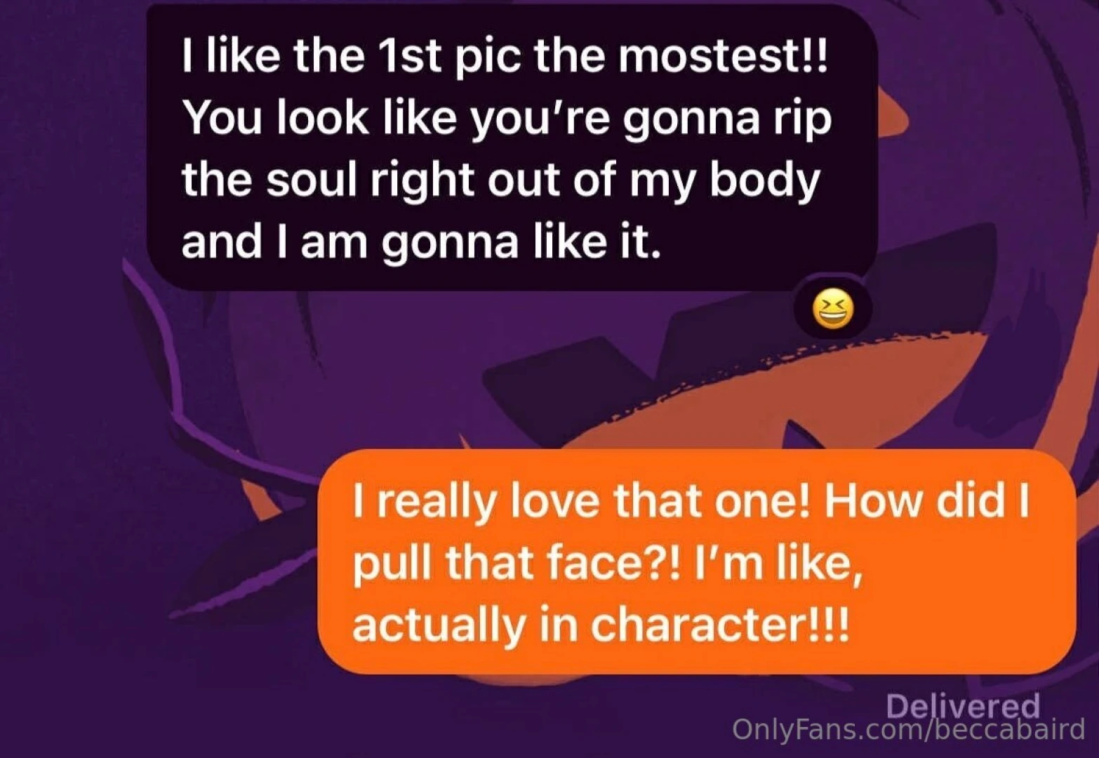 My best friends response to this pic is gold i love her so much 