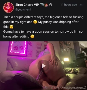 It s 8 minutes of just me fucking my ass just saying full video on