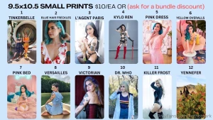 Prints the sizing is on each page there are 47 in total if you want part 1