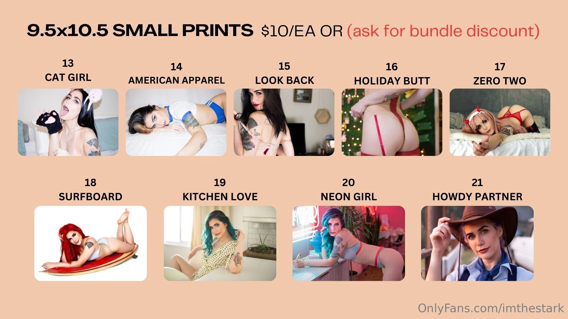 Prints the sizing is on each page there are 47 in total if you want part 5 