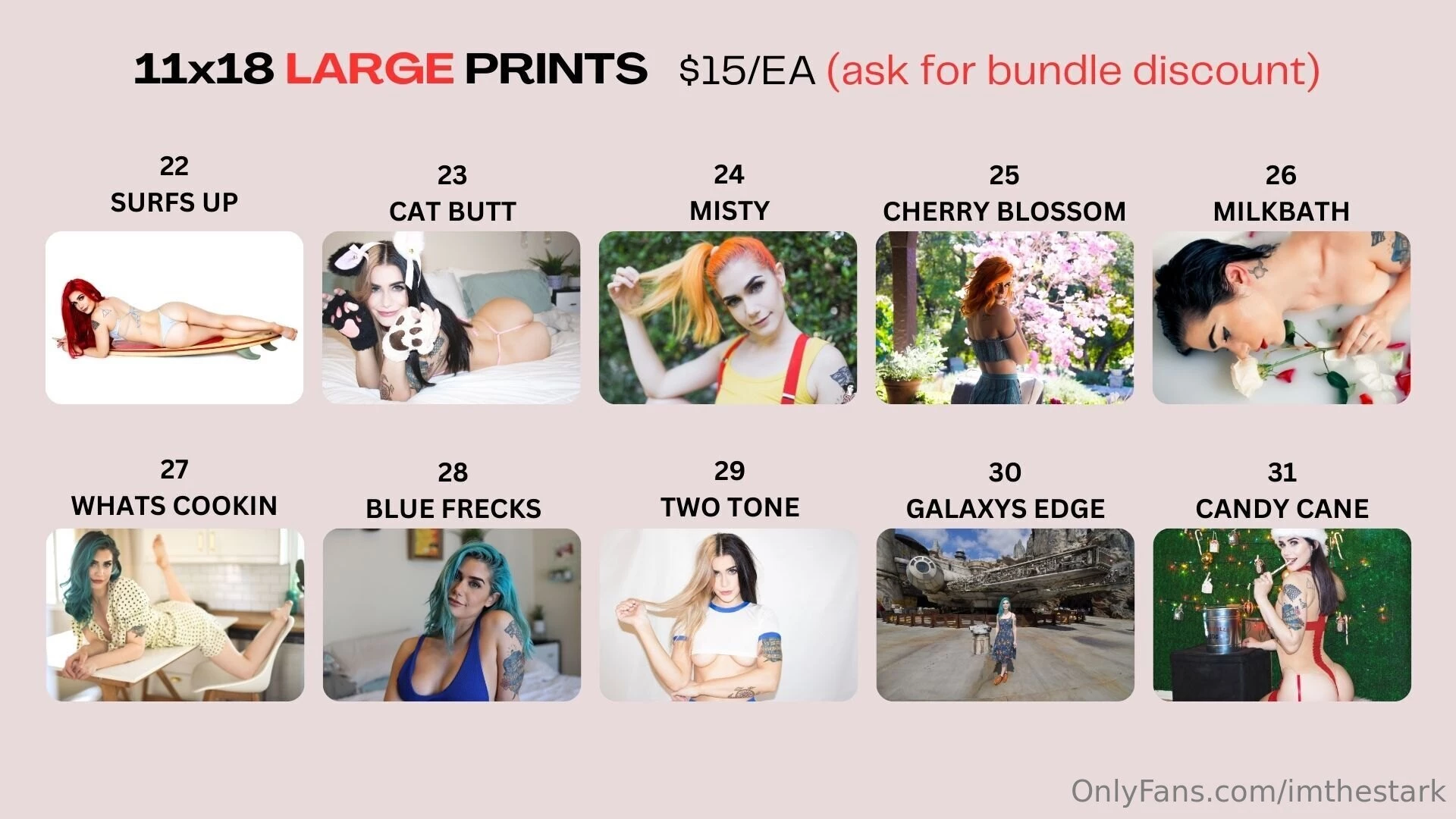 Prints the sizing is on each page there are 47 in total if you want part 4 