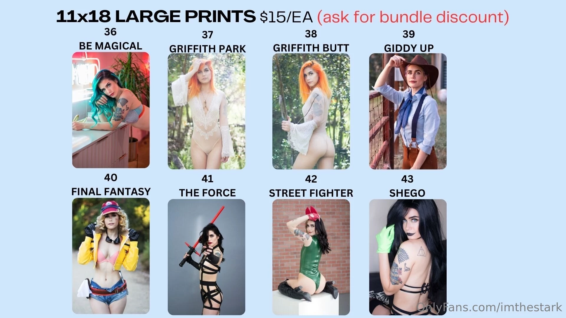 Prints the sizing is on each page there are 47 in total if you want part 3 